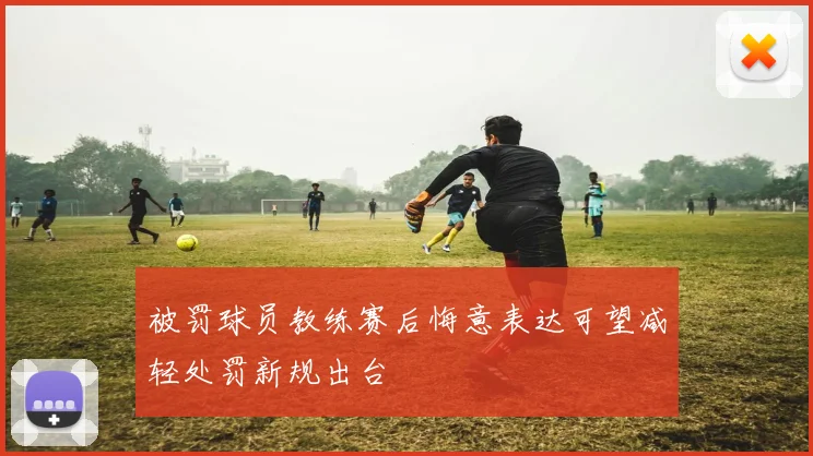 被罚球员教练赛后悔意表达可望减轻处罚新规出台