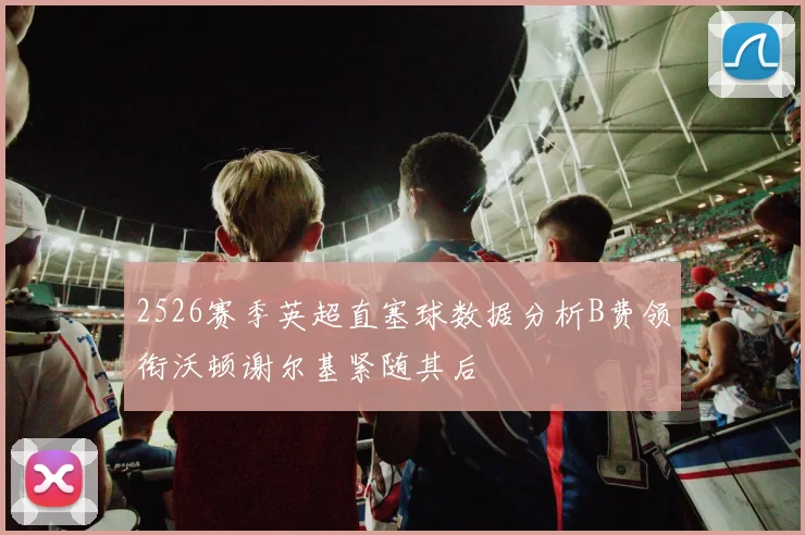 2526赛季英超直塞球数据分析B费领衔沃顿谢尔基紧随其后